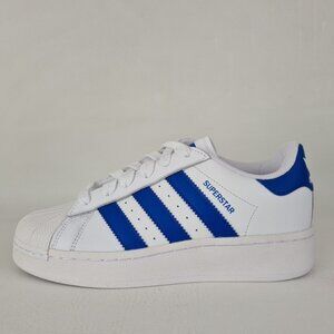 Adidas Superstar XLG Shoes White Originals Leather Size 6Y = 7.5 Wmns